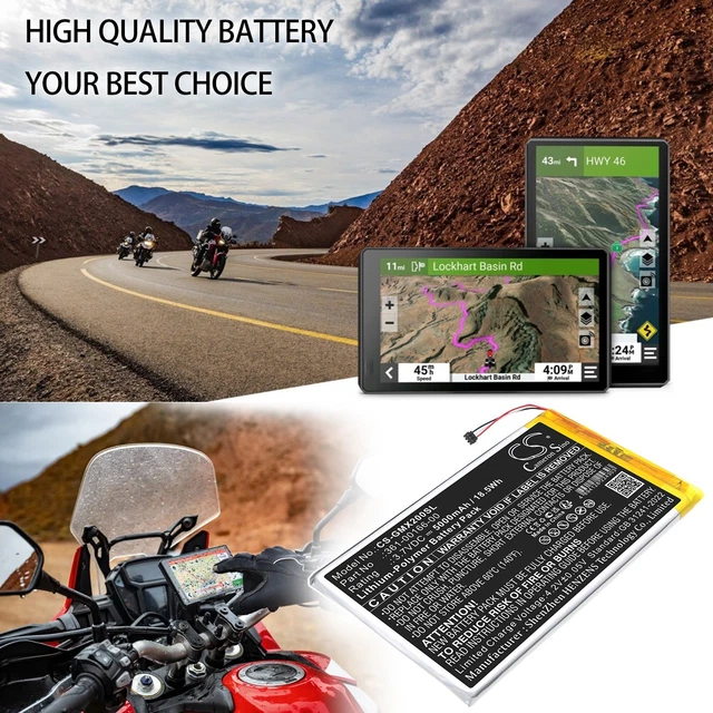 Supporto per barra di navigazione GPS compatibile con Garmin Zumo XT