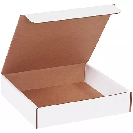 9 x 9 x 2" White Literature Mailers ECT-32B 50/Case