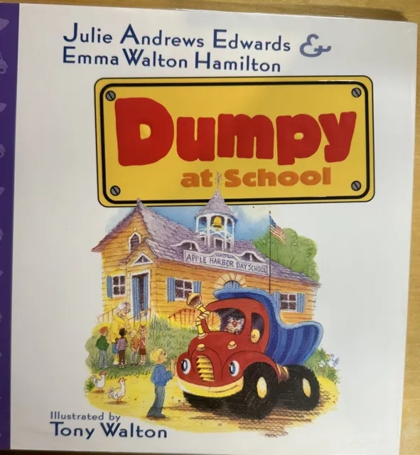 Julie Andrews (Movie Star) SIGNED 1st Edition Children’s Book - Dumpy At School