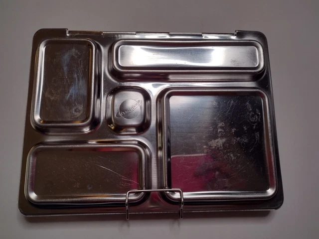 PlanetBox Rover Stainless Steel 5 Compartment Bento Lunch Box Planet Box W