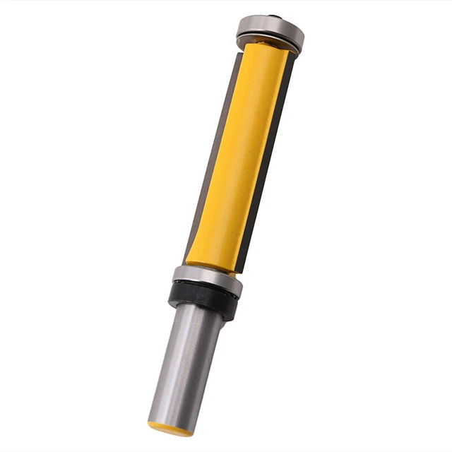Shank Pattern/Flush Trim Router Bit 2-1/2" Cutter Top & Bottom Bearing