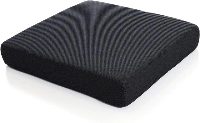 Milliard Memory Foam Sitzkissen/Stuhlunterlage 18x16x3"" mit abwaschbarem Bezug,...