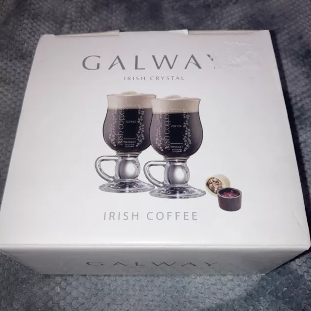 Galway Crystal Irish Coffee Pair