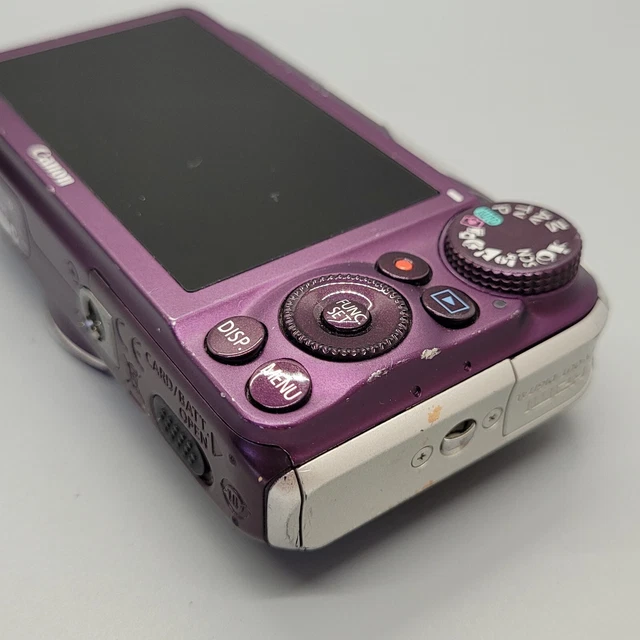 Canon PowerShot SX220 HS 12,1 megapixel fotocamera digitale compatta viola testata 20