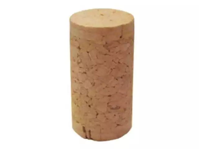 Weinkorken TWINCORK 39x24 gepresst Flaschen Korken Naturkork Wein selber machen