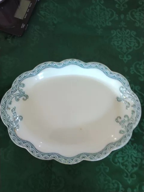 Johnson Brothers England  TOURAINE 12.5” Oval Serving Platter Antique