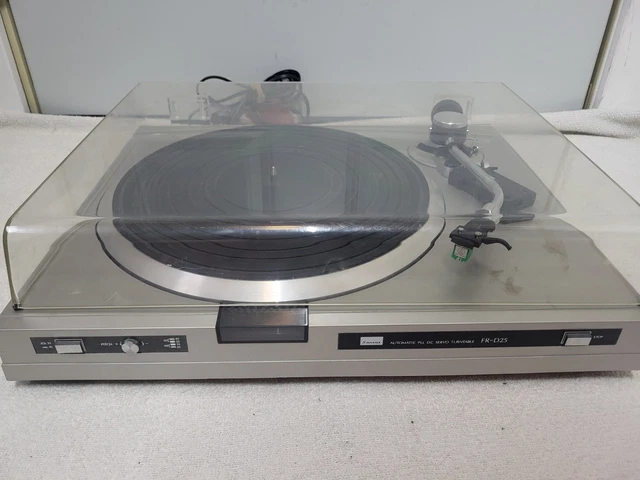 TOCADISCOS SANSUI FR-D25 Probado ¡Funciona! EUR 104,31