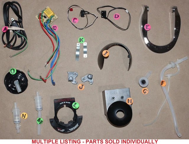 Keurig B60 SINGLE-CUP COFFEE MAKER "REPLACEMENT PARTS"- MULTIPLE LISTING