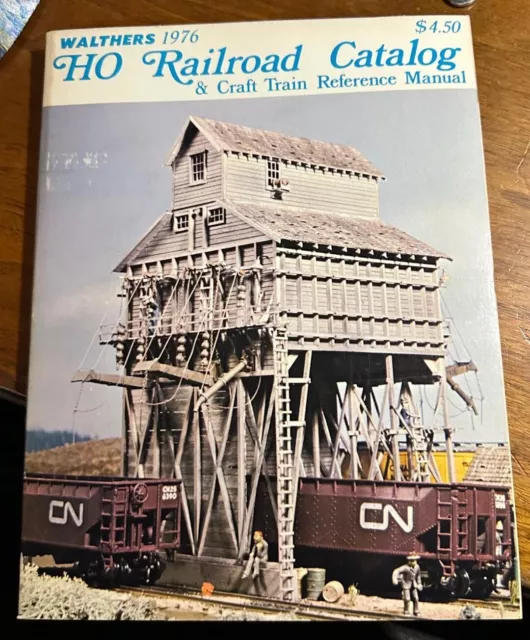 Walthers 1976 Edition Model Railroad Reference Book Catalog HO Scale