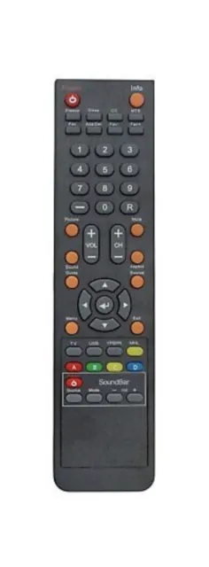 Remote for Sceptre tv E245BV-FHD