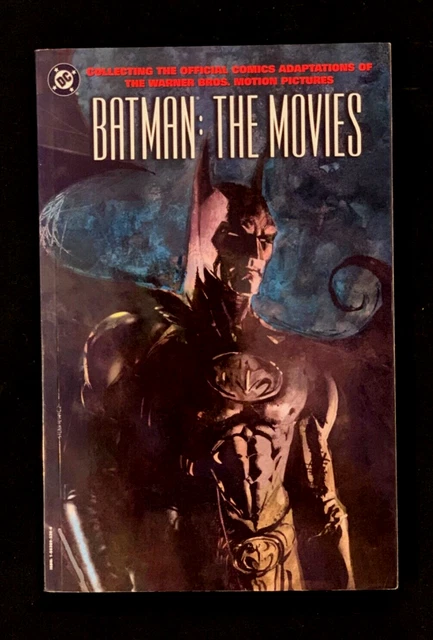 Batman : The Movies tpb Bill Sienkiewicz cover Graphic Novel collection oop