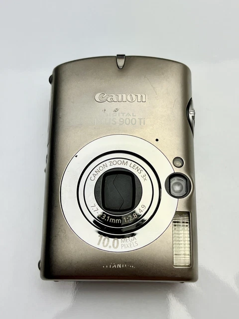 Canon Digital IXUS 900Ti Titanium 10.0 Megapixels Camera READ DESCRIPTION