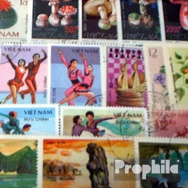 Vietnam 50 différents timbres