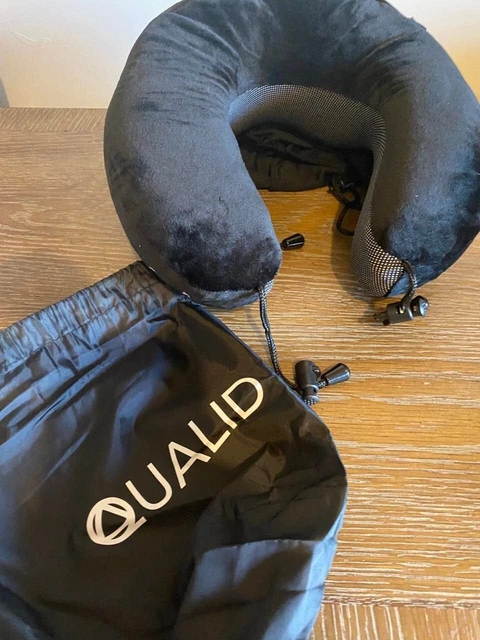 Travel Pillow with Hoodie- Ultra Soft Comfort, Strong Neck Support            DD