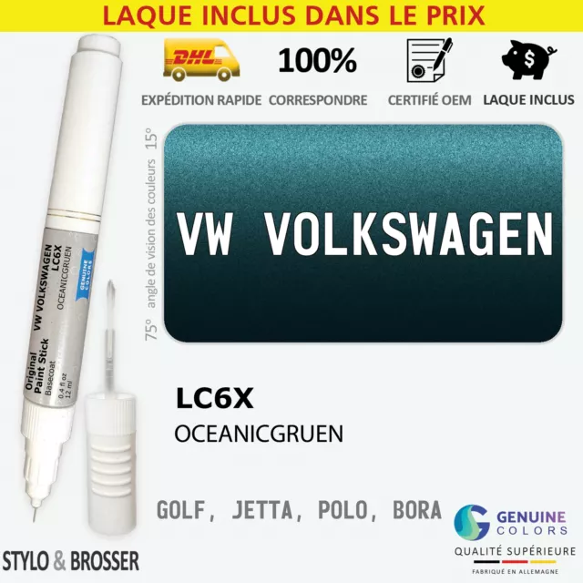 Exterior LC6X Vert Stylo Retouche Peinture pour VW Volkswagen Volkswagen C6X 8Z