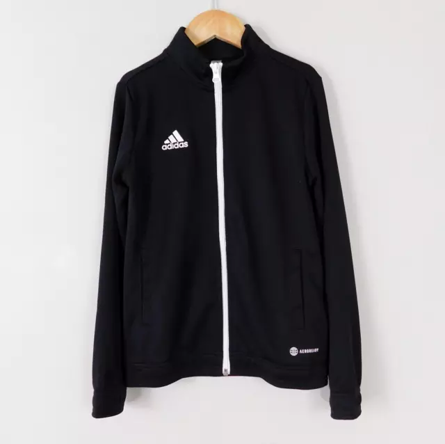Top Adidas nero con cerniera taglia 9-10 anni aeroready nuovissimo