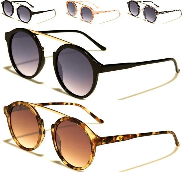 Retro brow sale bar sunglasses