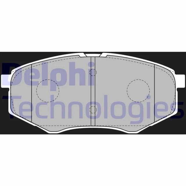 Delphi Lp2227 set pastiglie freno freno a disco per Hyundai 18->