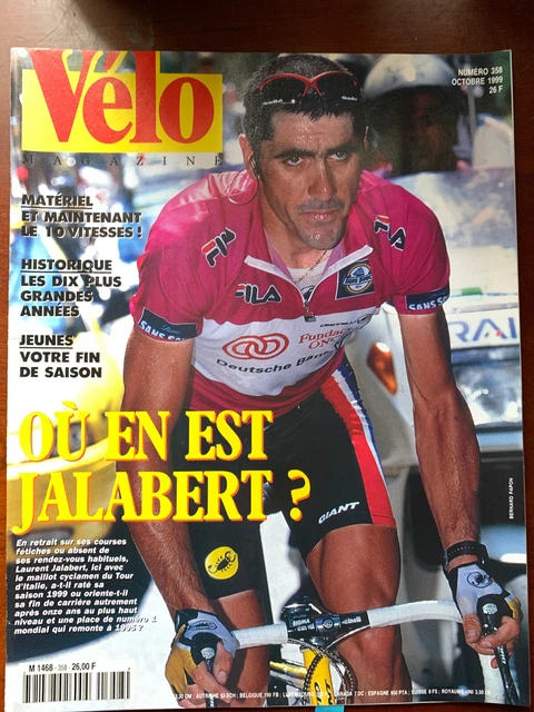 Vélo Magazine N°319 - Avril 1996 - Paris-Roubaix Centenaire, Laurent Jalabert
