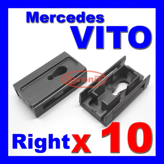 Mercedes Vito W638 V Class Front Windscreen A Pillar Right Side Trim Clips 638