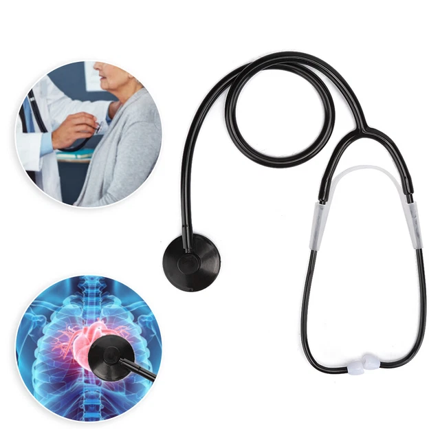 Professional Single Head Stethoscope Aluminium Alloy Heart Lung Detection Ec GOF