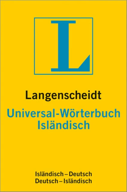 Langenscheidt Universal-Wörterbuch Isländisch