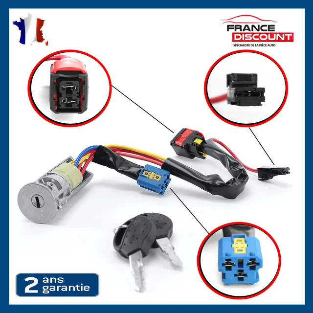 Antivol De Direction NEIMAN Compatible Citroën C1 / Peugeot 107 / Toyota Aygo – Référence 4162FK – Neuf Sous Blister