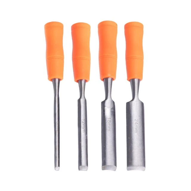 Ciseau Outil à Main Plastique Argent + Oprange Stichelschneider 1 Pièce