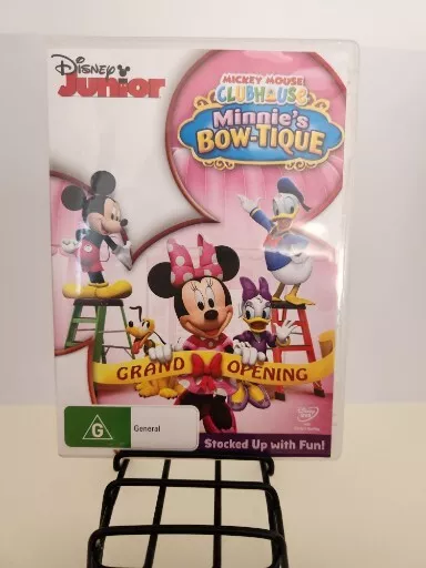 MICKEY MOUSE CLUBHOUSE Minnie's Bow-Tique DVD Region 4 Disney Junior Free  Post $6.90 - PicClick AU