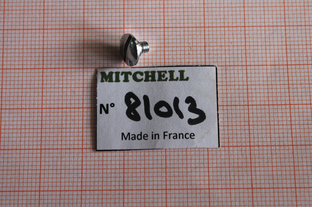 3 Vis De Bobine (bail Screw) Mitchell 82900 - Pour Moulinets Mitchell 308A, 408 - Neuf