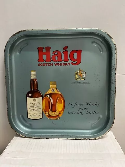 HAIG Scotch Whisky serving tray 1970’s