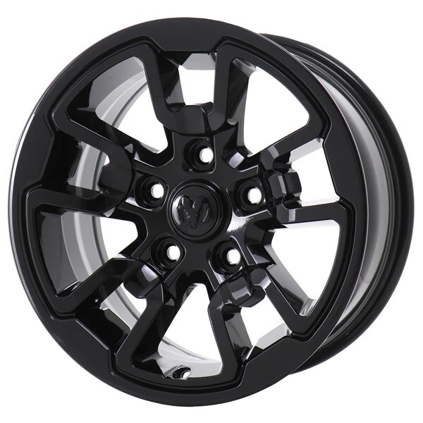 17& DODGE RAM 1500 Wheel Rim Factory Oem 2553 20152018 Gloss Black