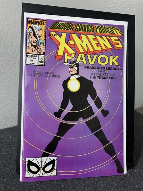 Marvel Comics Presents X-men's Havok #25 Marvel Comic 1st appearance of Nth Man
