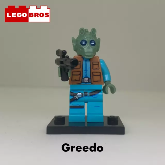 LEGO Greedo (with Belt on Torso) minifigures  Star Wars Episode 4/5/6