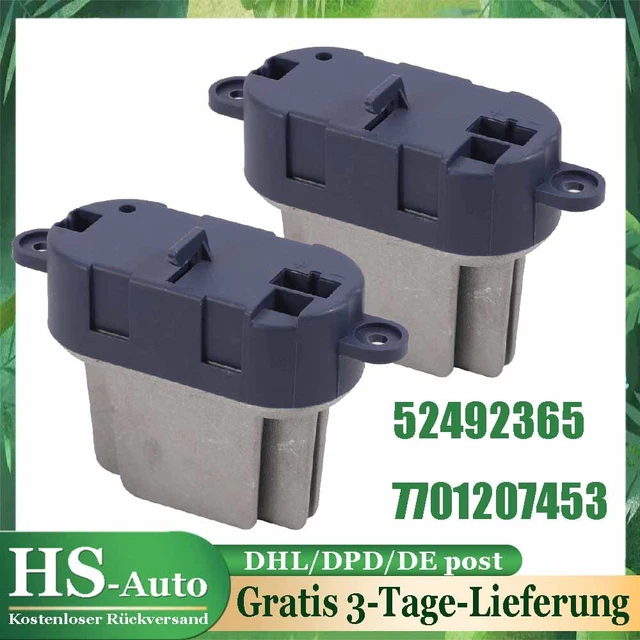 Resistance de chauffage ventilation pour Renault Espace 4 - 7701207453
