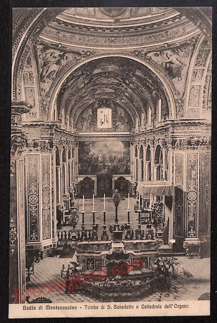 ag0701 - CARTOLINA D'EPOCA - Frosinone Provincia - Montecassino