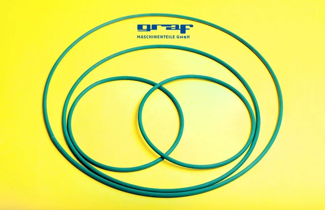 Federal 40 Rundriemen 8x645mm - Original Ersatzriemen Für IGF Teigausrollmaschinen