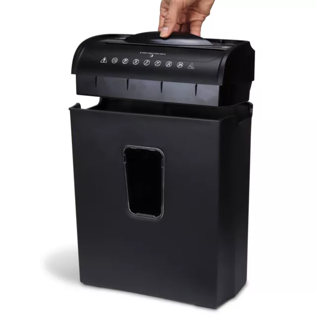 NEW Commercial Office Shredder Paper Destroy Crosscut Heavy-duty Credit Card.