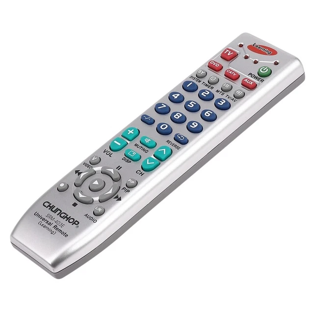 Smart Learning Remote Control SRM-403E UNIVERSAL REMOTE Controller Smart Learning Remote Control Ff £ ...
