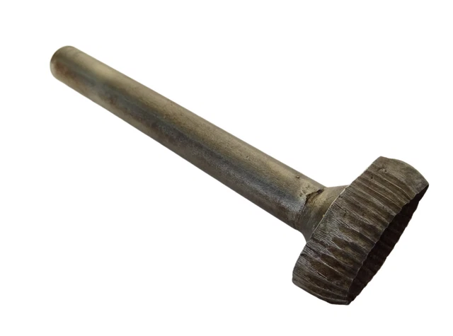 Millinery Old Tool Iron Leaf Fabric Leaf Punch-Cutter Antique 290 Grams