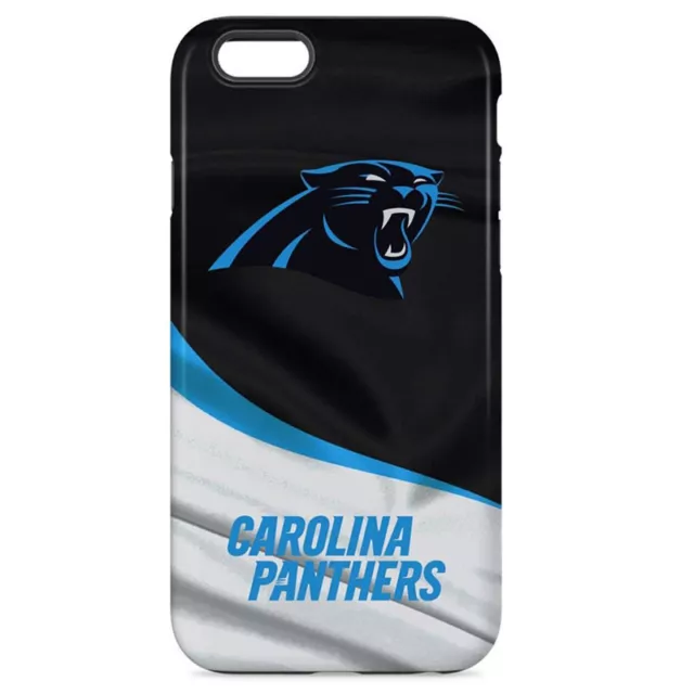 Official NFL PRO Series Armor Cover Case for APPLE iPhone - Carolina Panthers