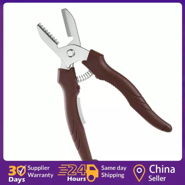 1 Pcs Chestnut Shell Opener Walnut Nut Clip Nut Cracker Sheller (1 Pcs Brown) ☘️