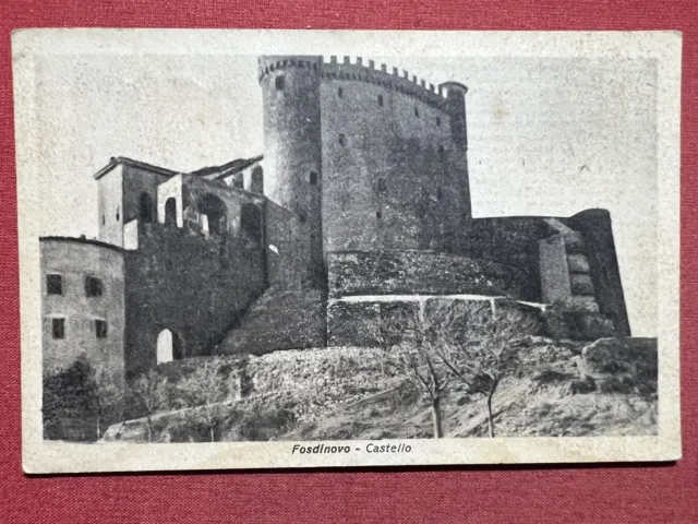 Cartolina - Fosdinovo ( Massa e Carrara ) - Castello - 1947