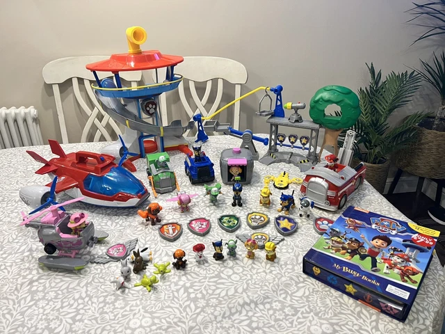PAW PATROL TOY Bundle Inc. Lookout. Air Patroller Rescue Training