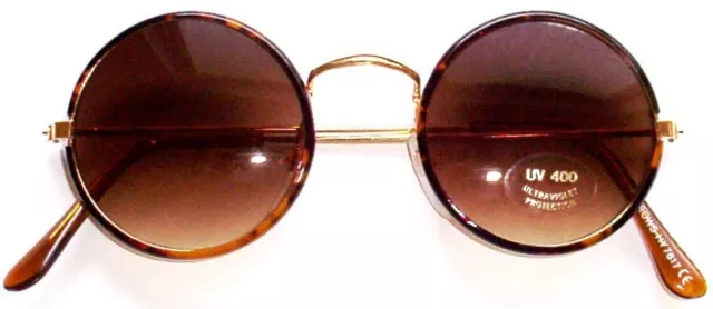 Shell Round Original Linda Farrow Vintage Retro Sunglasses Pristine Condition