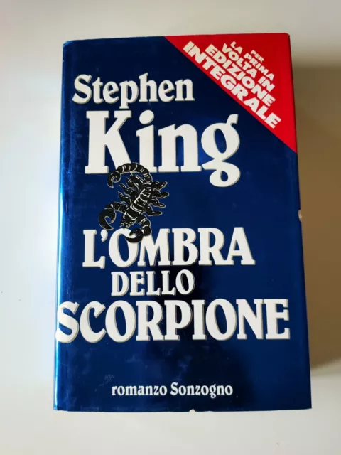 L'OMBRA DELLO SCORPIONE di King, Stephen 1° ed. Sonzogno - Edizione  Integrale EUR 40,00 - PicClick IT