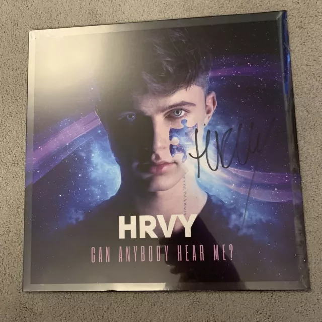 Hrvy Can Anybody Hear Me Limited Edition Signed Vinyl Lp, New And Sealed