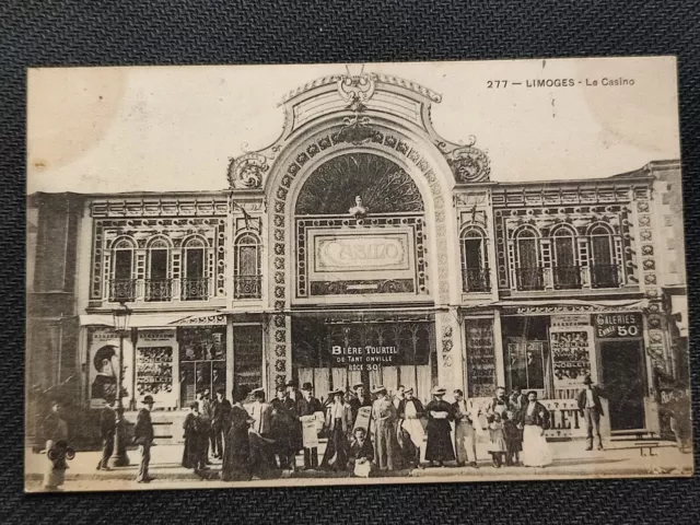 CPA - LIMOGES- La Casino - Carte postale ancienne