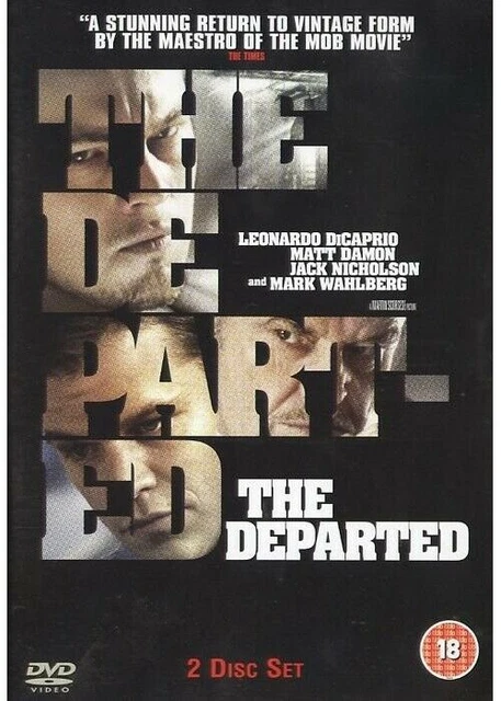 THE DEPARTED LEONARDO DiCaprio 2010 DVD Top-quality Free UK shipping £2