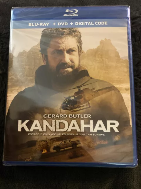 Kandahar (Blu-ray + DVD + Digital, 2023) New With Slipcover Gerard Butler 3